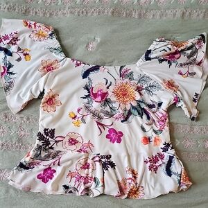 Floral Off-Shoulder Top